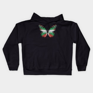 Butterfly Bilbao Basque Country Flag DNA Ikurriña - Gift for Bilbao,Ikurriña, From Basque Kids Hoodie